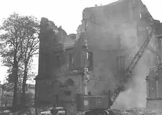 Demolición en 1960.