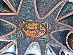 Techo de la capilla del palacio