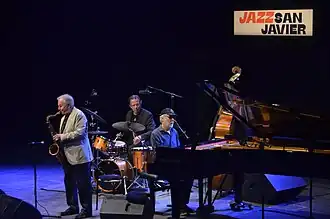 Concierto de Scott Hamilton Quartet, con Ignasi Terraza y la cantante invitada Pepa Niebla.