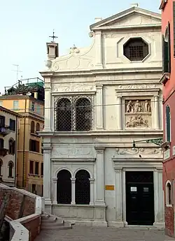 Scuola di San Giorgio degli Schiavoni, Sansovino y Giovanni De Zan