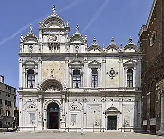Scuola Grande di San Marco, ahora un hospital. Pietro Lombardo y Codrussi