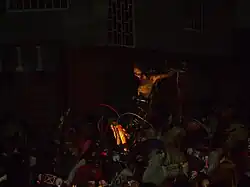 Procesión nocturna.