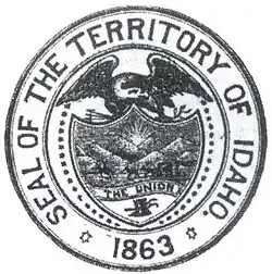 Sello del Territorio de Idaho (1863-1866)