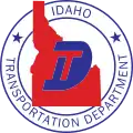 Sello del Departamento de Transporte de Idaho