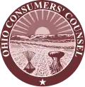 Sello de armas del Consejo de Consumidores de Ohio
