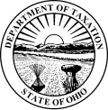 Sello de armas del Departamento de Impuestos de Ohio