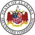 Sello de armas de la Comisión de Valores de Alabama