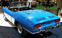 SEAT 850 Sport, popularmente conocido como "Spider".