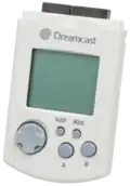 VMU, creado por Sega para Dreamcast.
