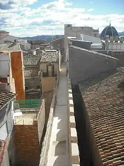 Acueducto sobre la muralla