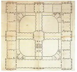 Planta del primer piso del segundo proyecto.