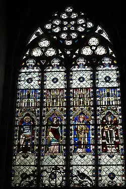 Vitrales de la catedral de Sens, siglo&nbsp;XIV.