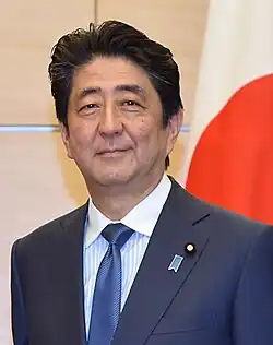 Japón&nbsp;Japón Shinzō Abe, Primer Ministro