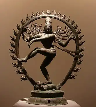 Śivá Nataraja, Tamil Nadu, dinastía Chola