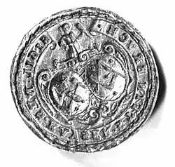 Sello de Kayser Steinbruch, siglo XVII, a partir de 1617