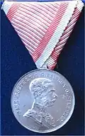 Medalla de plata al Valor