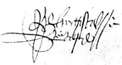 Firma de Pardo de Cela
