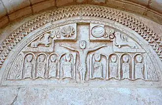 Tímpano de Santa María de Siurana, Románico.