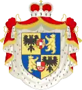 Escudo del ducado y familia Hohenberg