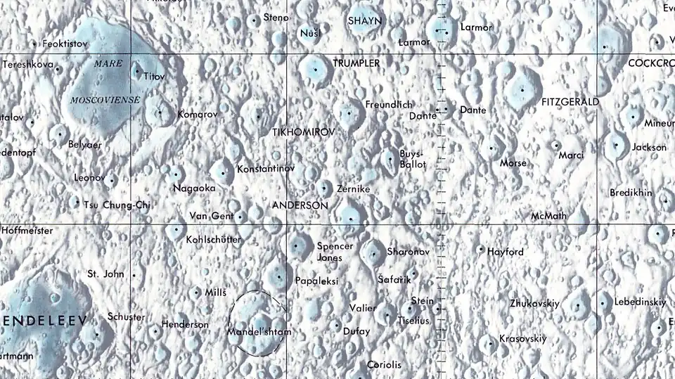 Localización de Valier (centro de la mitad inferior de la imagen)