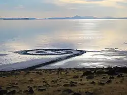 Obra de land art de Robert Smithson