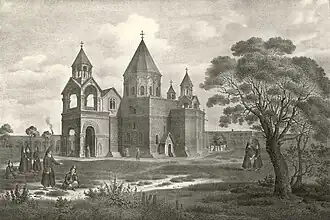 Monasterio de Etchmiadzin (Armenia)