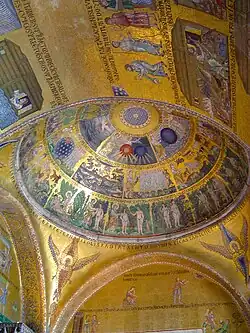 Mosaicos del interior de San Marcos.