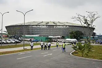 El Stade Omnisports fue la sede de la final.
