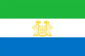 Estandarte de los Embajadores de Sierra Leona