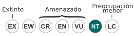 Casi amenazado (NT)