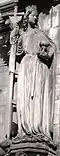 Ecclesia. Escultura de alegoría teológica (réplica). Catedral de Estrasburgo