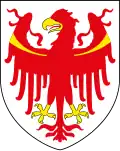 Escudo de la provincia italiana de Bolzano/Bozen, Südtirol/Tirol del Sur