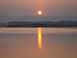Atardecer en el Kaptai