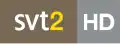 Antiguo logo de SVT2 HD del 25 de agosto de 2008 al 4 de marzo de 2012.