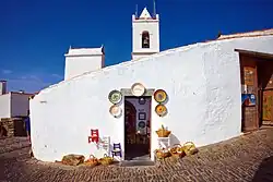 Típica tienda de artesanía en Monsaraz.