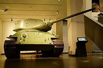 T-34-85 en el museo.