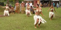 Bailarinas de Isla de Pascua