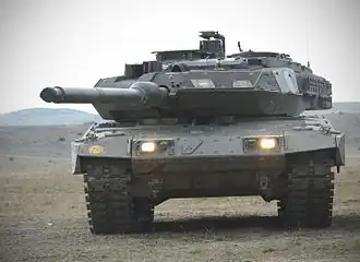 Carro de combate Leopardo 2E del Ejército de Tierra