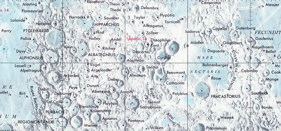 Localización de Abulfeda (centro de la imagen)