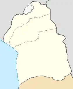 Palca ubicada en Provincia de Tacna, Chile