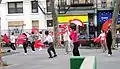 Práctica de Tai Chi en Mulberry Street, 2005.