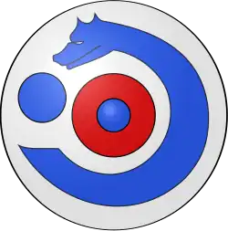 Escudo de los Equites Taifali.