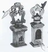 Cortaplumas mecánico de Guillotina- S. XVII - – Le Magasin Pittoresque 1878