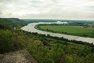 Confluencia del Tarn y el Garona, poco antes de llegar a Boudou