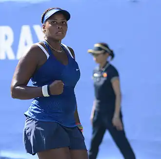 Taylor Townsend fue parte del título de dobles femenino ganador de 2024. Fue su primer título importante.