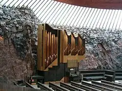 Órgano de la iglesia.