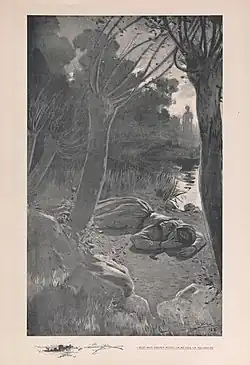 "Debo haberme tirado, de cara, al suelo"