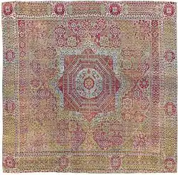 La alfombra mameluca Baillet-Latour, El Cairo, de principios del siglo&nbsp;XVI.