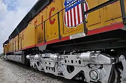 Bogie EMD#FlexicoilD con rodamientos cónicos 6.875x12 APcGG