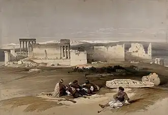 Baalbek, vista general.